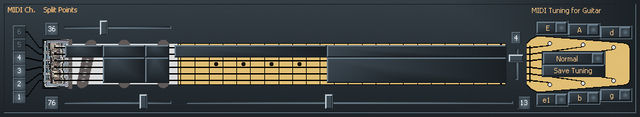 blank The AX 50's split function allows for boundless flexibility.